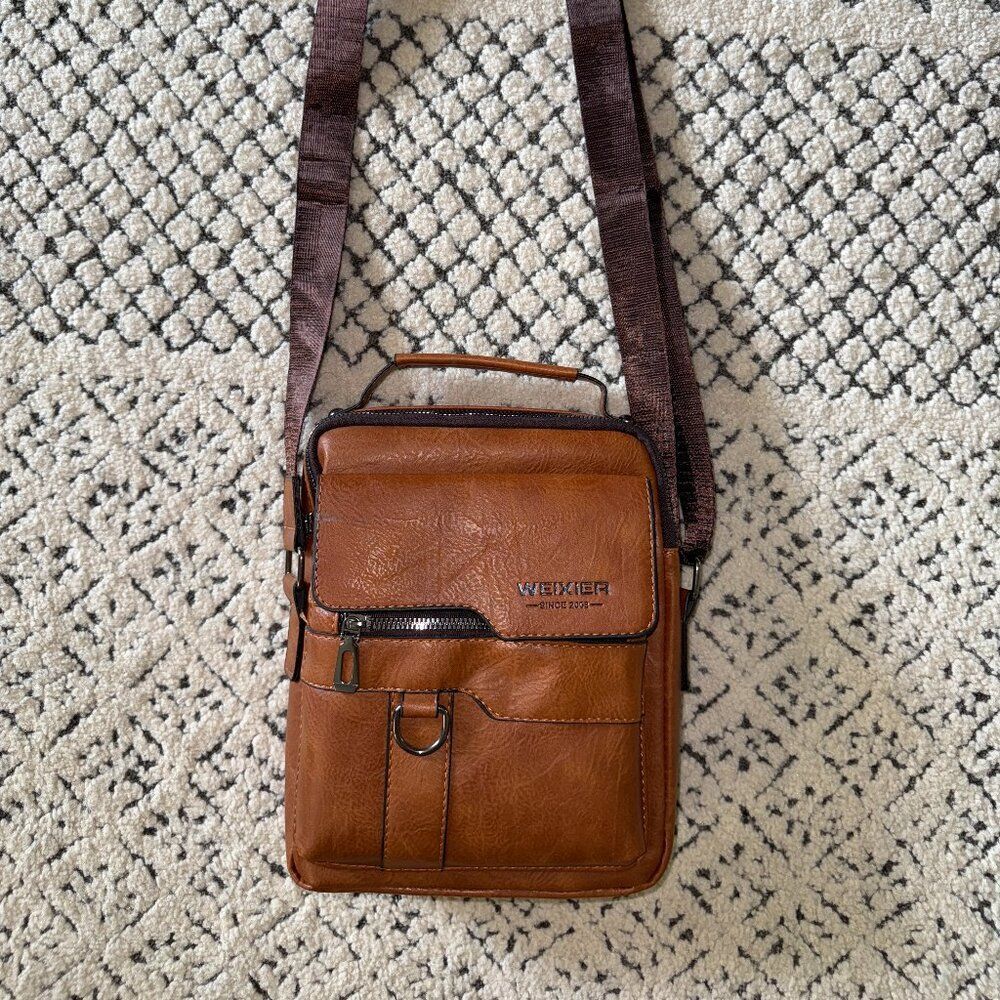 Weixier Small Shoulder Bag Leather Crossbody Purse Satchel NEW